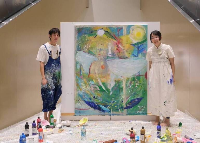 アーティストユニット「海と梨」のドキュメント映画をつくりたい！