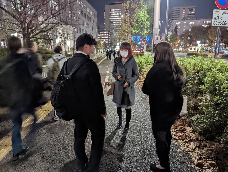 2022年12月9日　統一教会の宗教法人解散を求める署名提出が終わって