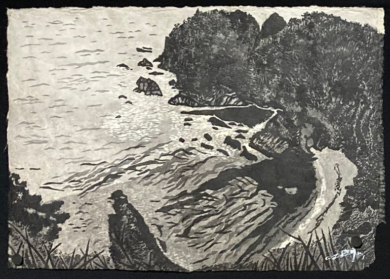 「浦富八景」より「鴨ケ磯」