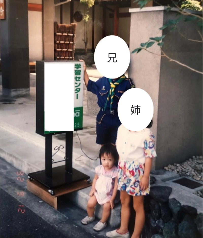 幼少期・家族写真